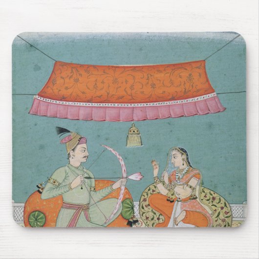 はす矢、Bilaspur、c.1750 マウスパッド (正面)