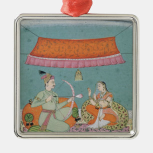 はす矢、Bilaspur、c.1750 メタルオーナメント