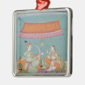 はす矢、Bilaspur、c.1750 メタルオーナメント (左)