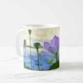 はす開花 コーヒーマグカップ (正面左)