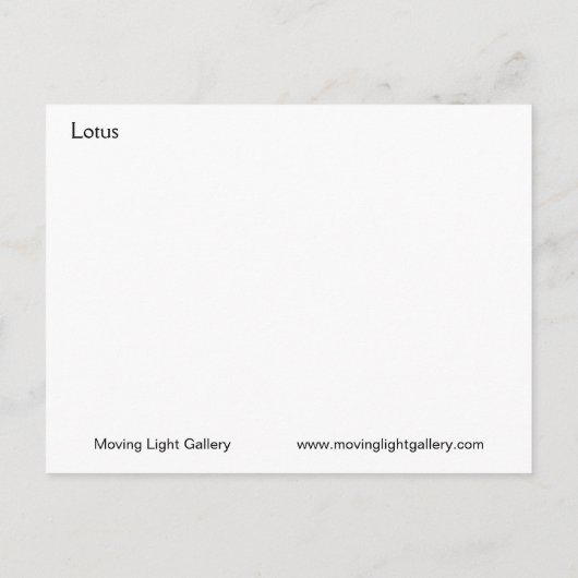 はす 案内ポストカード (裏面)