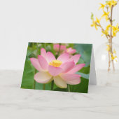 はすBlossumの挨拶状 カード (黄色い花)