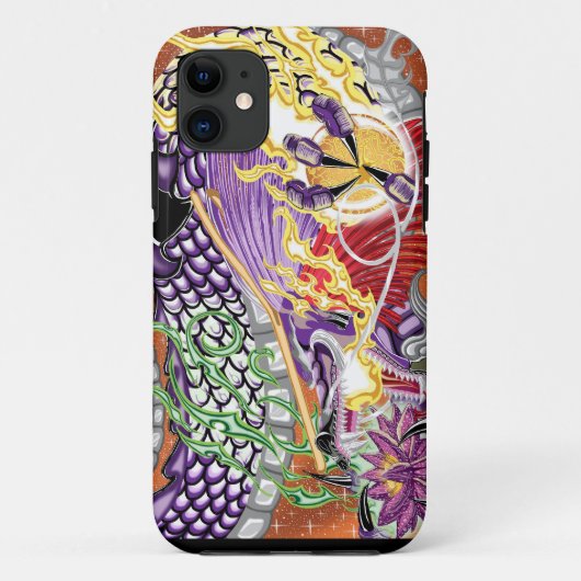 はすiPhone5/5S例のドラゴン Case-Mate iPhoneケース (裏面)