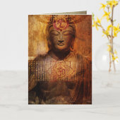 はすSutraの挨拶状 カード (黄色い花)