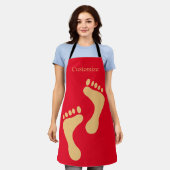 はだしのビーチバムサンダー_コーブ エプロン (着用した状態)