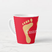 はだしのビーチバムサンダー_コーブ カフェラテマグ (左アングル)