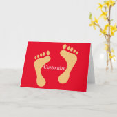 はだしのビーチバムサンダー_コーブ カード (黄色い花)