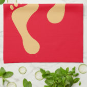 はだしのビーチバムサンダー_コーブ キッチンタオル (折り畳み)