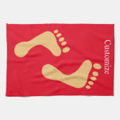 はだしのビーチバムサンダー_コーブ キッチンタオル (横)