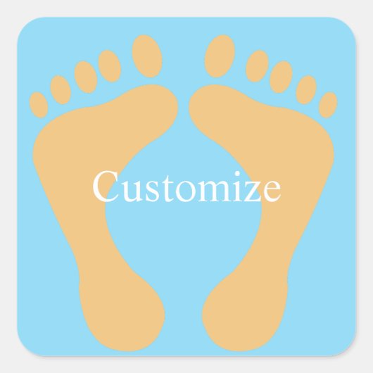 はだしのビーチバムサンダー_コーブ スクエアシール (正面)