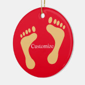 はだしのビーチバムサンダー_コーブ セラミックオーナメント (左)