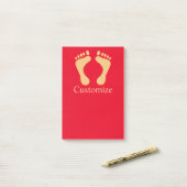 はだしのビーチバムサンダー_コーブ ポストイット (デスク上)