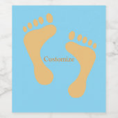 はだしのビーチバムサンダー_コーブ ワインラベル (シングルラベル)