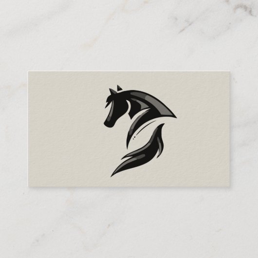 はだしのフーフトリミング白黒アート 名刺 (裏面)