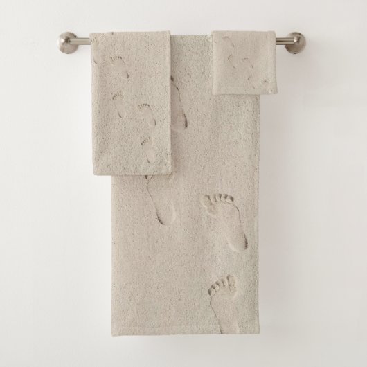 はだしのプリントインビーチサンド バスタオルセット (インサイチュ)