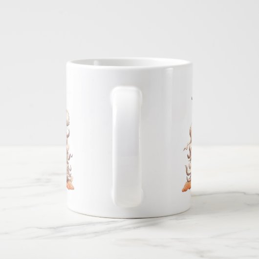 はだしのホリーサンすてきタ ジャンボコーヒーマグカップ (裏面)