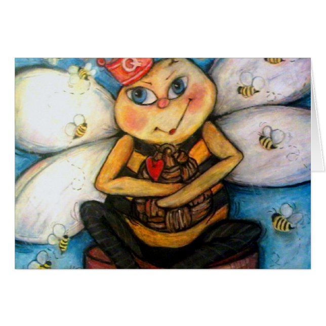 はちの巣の女王"B" (正面横)