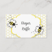 はちみつ又はのまわりにのラッフルチケット又はインサートカード エンクロージャーカード (裏面)