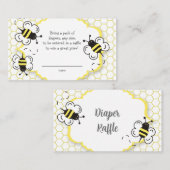 はちみつ又はのまわりにのラッフルチケット又はインサートカード エンクロージャーカード (正面/裏面)