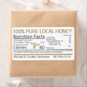 はちみつ栄養リトルビー住所 シール (インサイチュ)