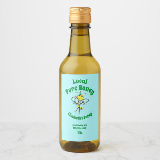 はちみつ瓶ラベル ワインラベル