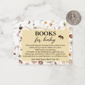 はちみつ男女兼用の小さなベビー ノートカード (正面/裏面インサイチュ)