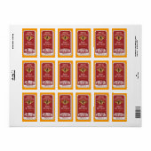 はちみつ花粉プレミアム製品 ラベル (フルシート)