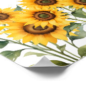 はちみつ蜂の赤ちゃんシャワーへようこそ ポスター (角)