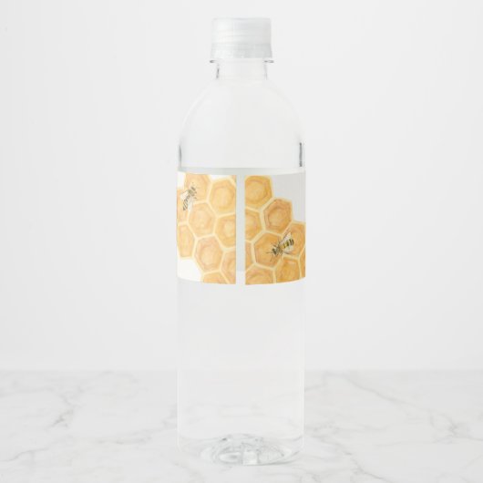 はちみつ蜜は蜂蜜の赤ちゃんシャワーの途中にある ペットボトルラベル (裏面)