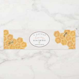 はちみつ蜜は蜂蜜の赤ちゃんシャワーの途中にある ペットボトルラベル