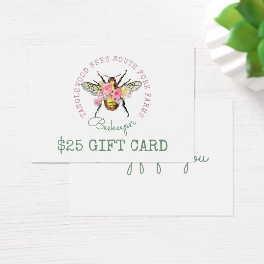 はちみつ蜜製品ギフト券 (デスク)
