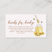 はちみつ赤ちゃんシャワーベビー エンクロージャーカード (正面)