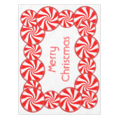 はっか菓子のメリークリスマス テーブルクロス (正面)