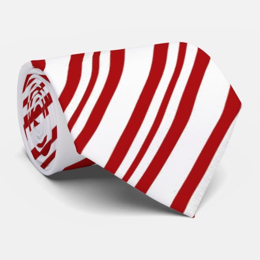 はっか菓子の杖のタイ ネクタイ (ロール)