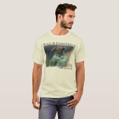 はっきりしたおよび危ないです-ピグミーの専制君主 Tシャツ (正面フル)