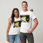 はっきりしたおよび危ないです-猿のカエル Tシャツ (ユニセックス)