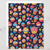 はっきりしたかわいい誕生日パターン (正面/裏面)