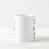 はっきりしたがあって下さい、勇敢があって下さい、あって下さい コーヒーマグカップ (中央)