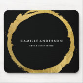 はっきりしたでカスタマイズ可能なメーキャップアーティストのマウスパッド マウスパッド (正面)