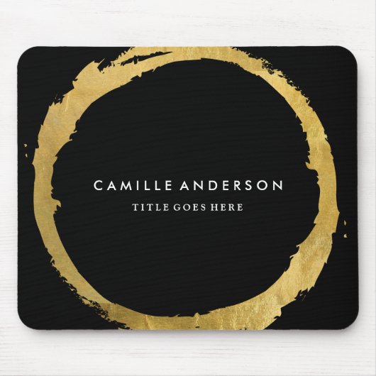 はっきりしたでカスタマイズ可能なメーキャップアーティストのマウスパッド マウスパッド (正面)