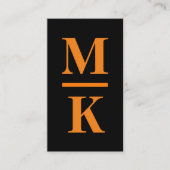 はっきりしたでモダンな名刺 名刺 (正面)