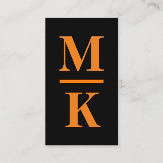 はっきりしたでモダンな名刺 名刺 (正面)