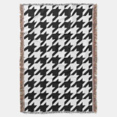 はっきりしたで千鳥格子のなパターンブランケット スローブランケット (正面縦)