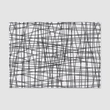 はっきりしたで黒く及び白い走り書きの芸術のティッシュペーパー