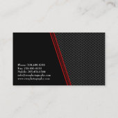 はっきりしたで、滑らかな名刺 名刺 (裏面)