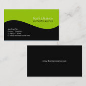 はっきりしたで、鮮やかな名刺 名刺 (正面/裏面)