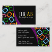 はっきりしたで、鮮やかな名刺 名刺 (正面/裏面)