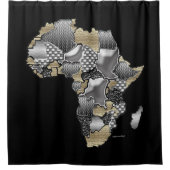 はっきりしたとエレガント: シャワーカーテン (正面)