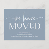 はっきりしたとモダン |お知らせポストカードの移動 ポストカード (正面)