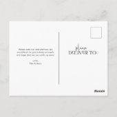 はっきりしたとモダン |お知らせ ポストカード (裏面)